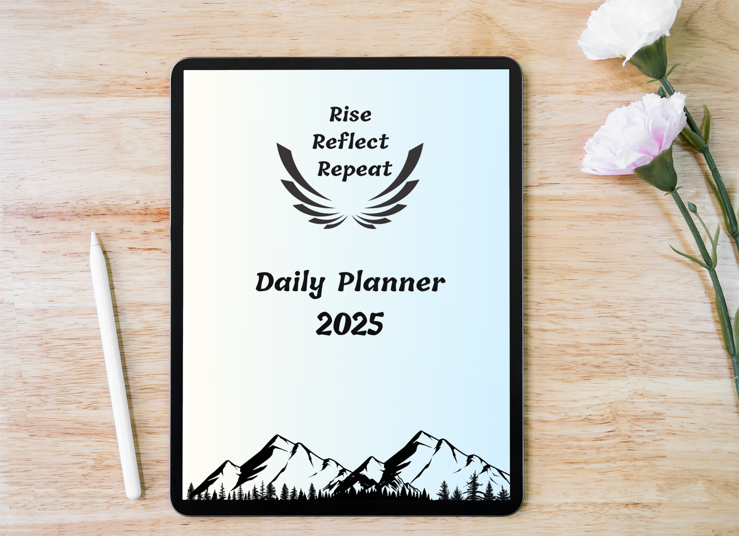 Digital Daily Planner 2025 - 3-Month Edition (English)